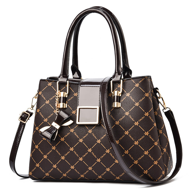 Printed Women's Handbag Large Capacity Crossbody Bag