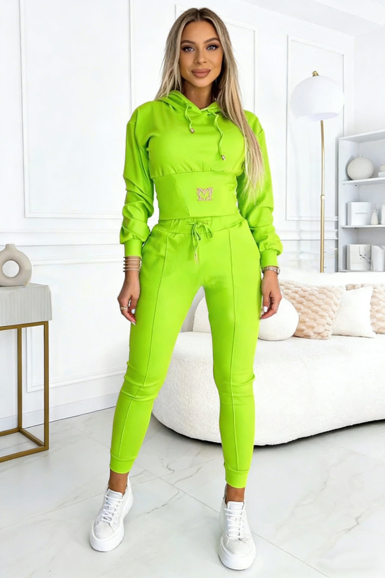 Womens Hooded Tracksuit Set