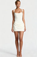 Square Neck Sleeveless Bodycon Dress