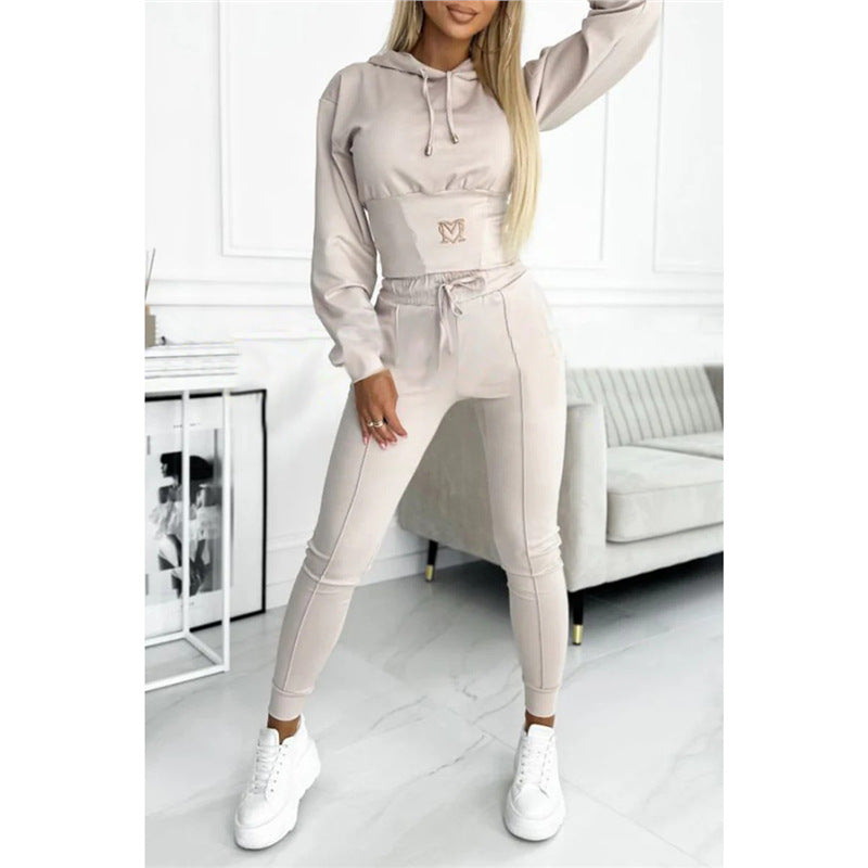 Womens Hooded Tracksuit Set