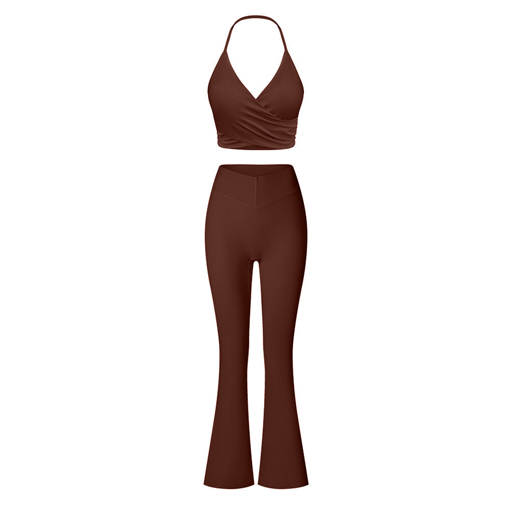 Women's Brushed Yoga Outfit Set