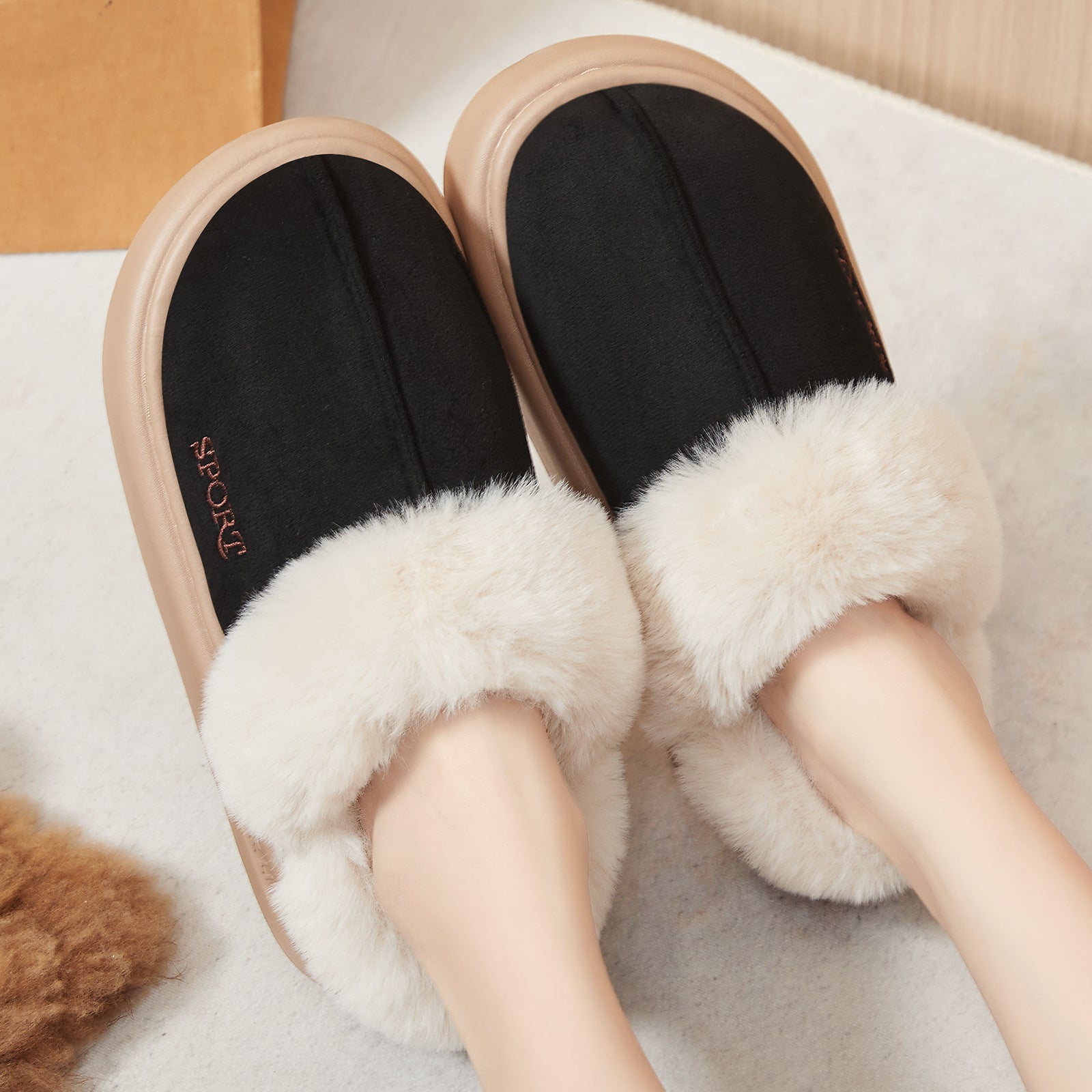 Women's cotton-padded boots