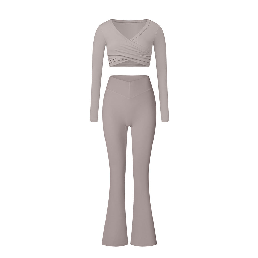 Women's Brushed Yoga Outfit Set