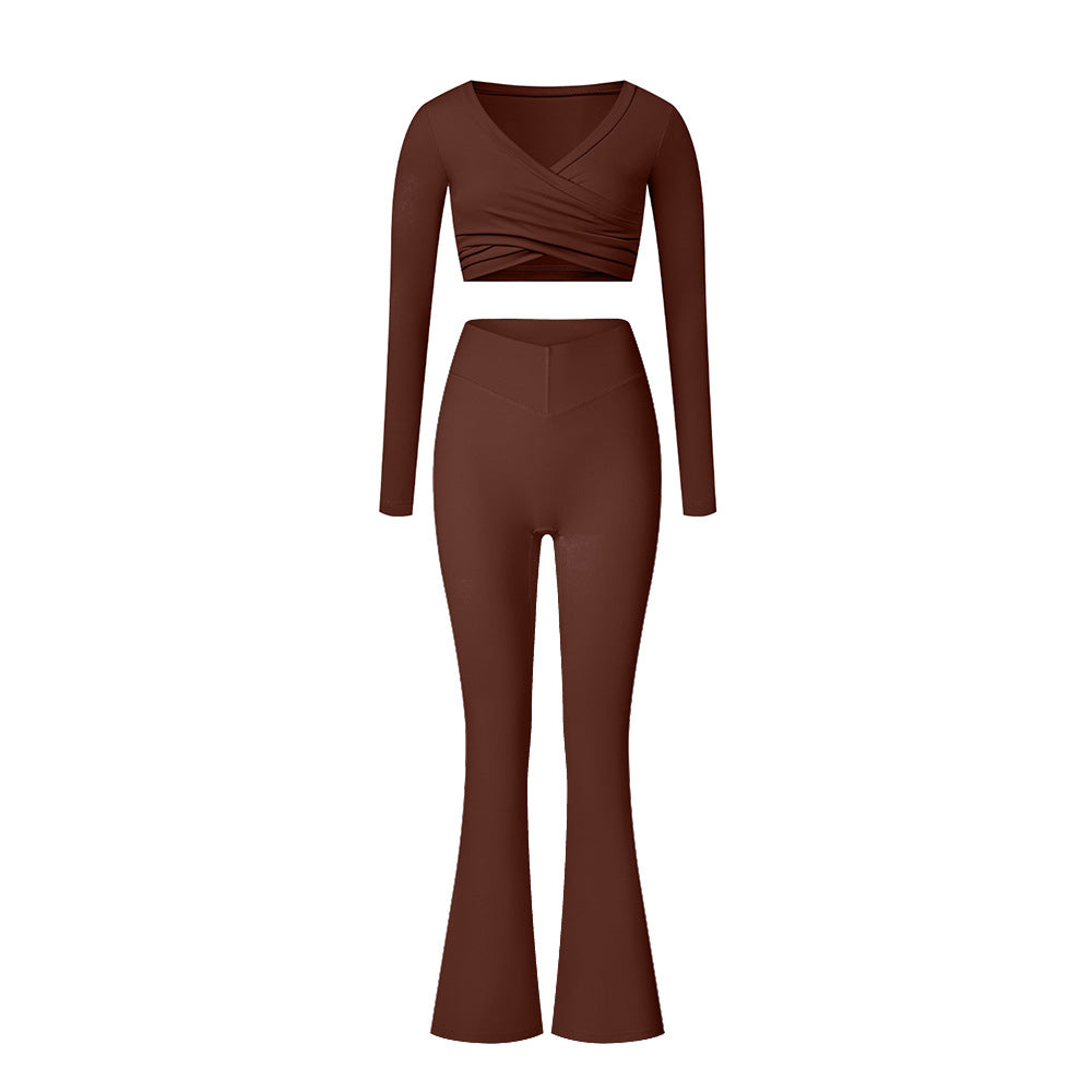 Women's Brushed Yoga Outfit Set
