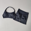 Women's Halter Neck Yoga Set with Sculpting Shorts