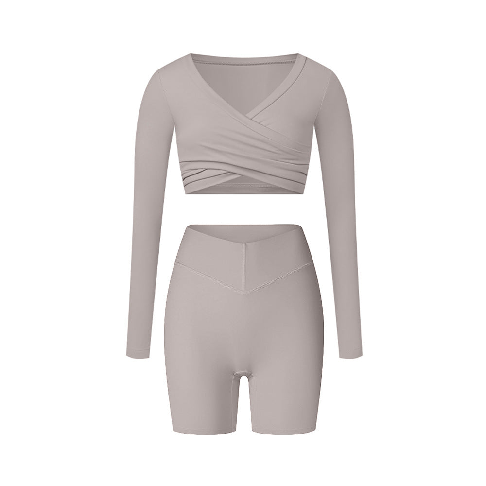 Women's Brushed Yoga Outfit Set