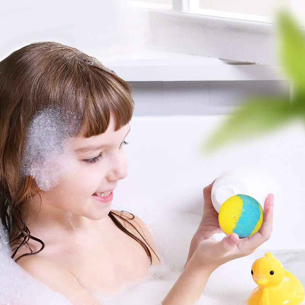 Aromatherapy Bath Bomb Set with Essential Oils