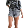 Women's Washed Cotton Straight Leg Pants
