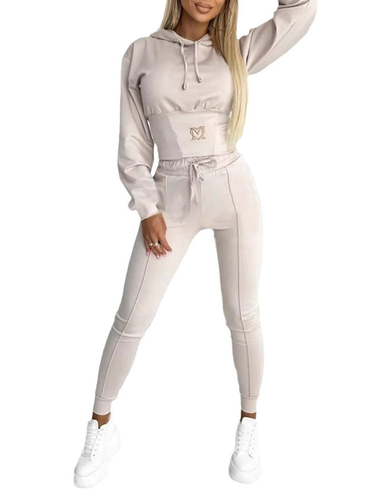 Womens Hooded Tracksuit Set