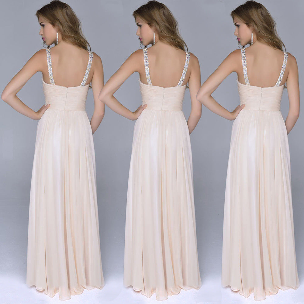 Women's Sequin Chiffon Evening Dress