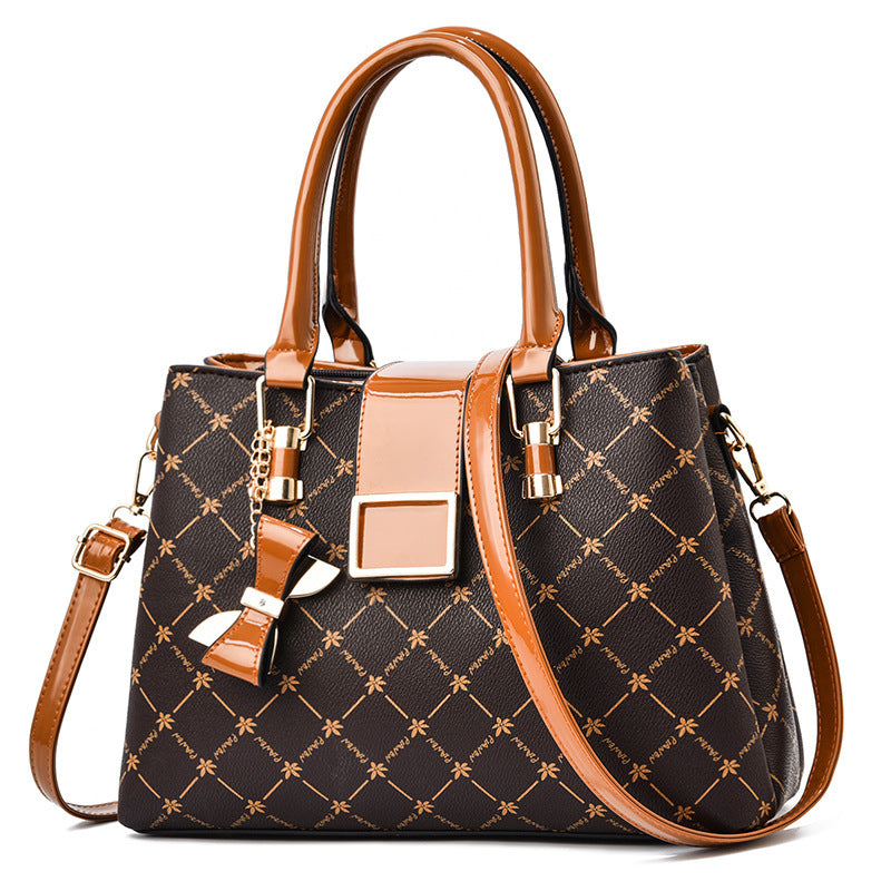Printed Women's Handbag Large Capacity Crossbody Bag