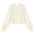 Waffle Knit Zip-Up Hoodie and Pants Set
