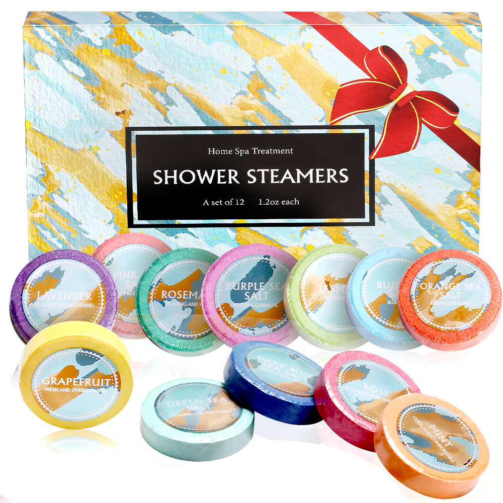 Aromatherapy Bath Bomb Set with Essential Oils