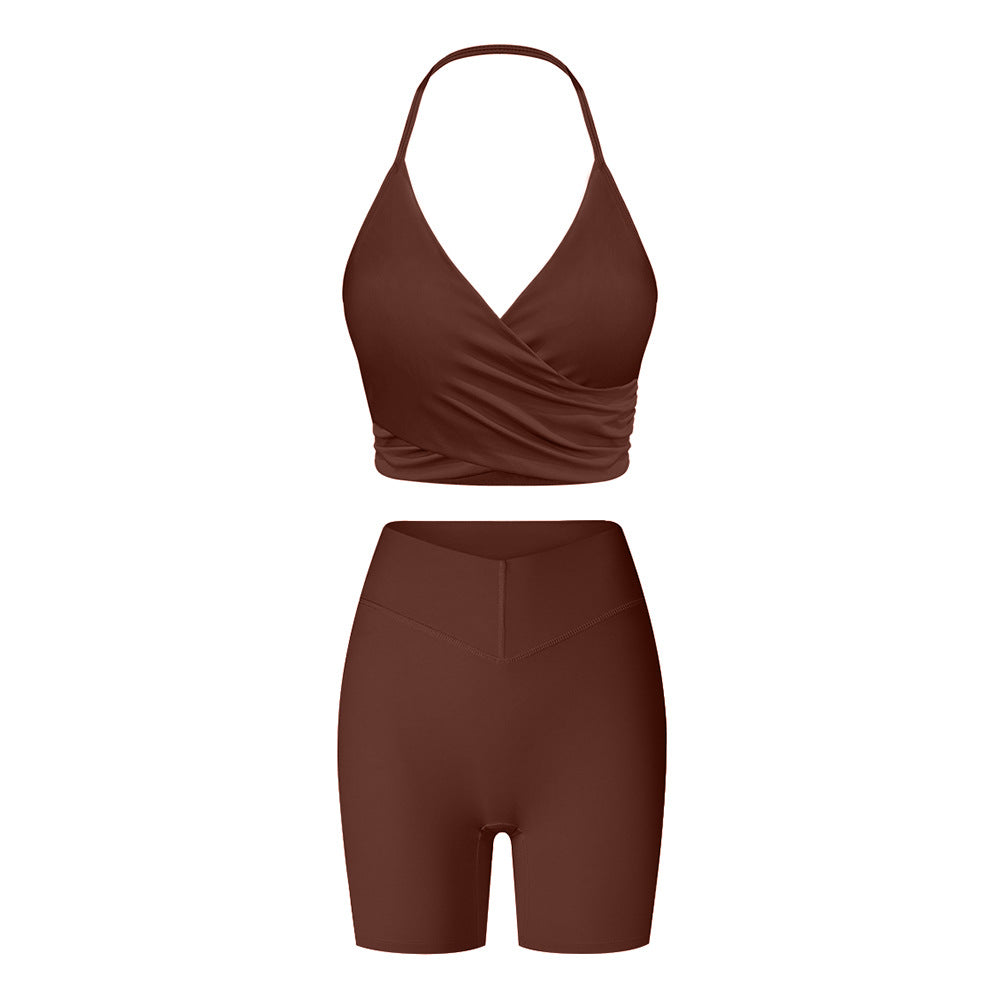Women's Brushed Yoga Outfit Set