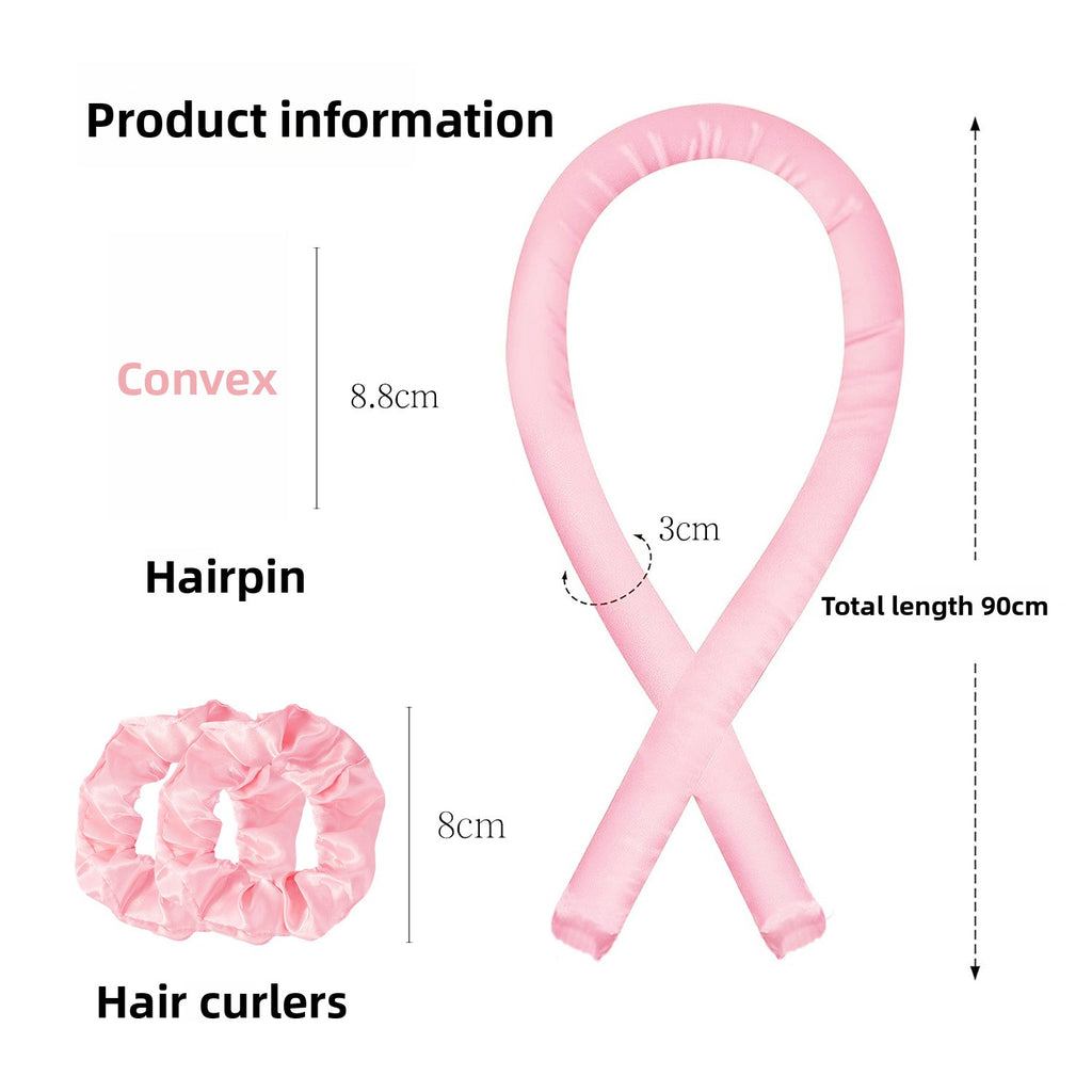 Heatless Hair Curling Sponge Rod Set