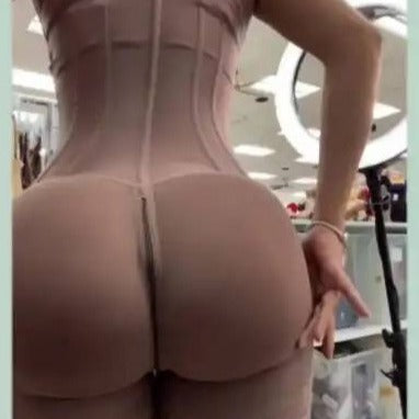 Women Shapewear Corset Steel Bones Waist Shaper