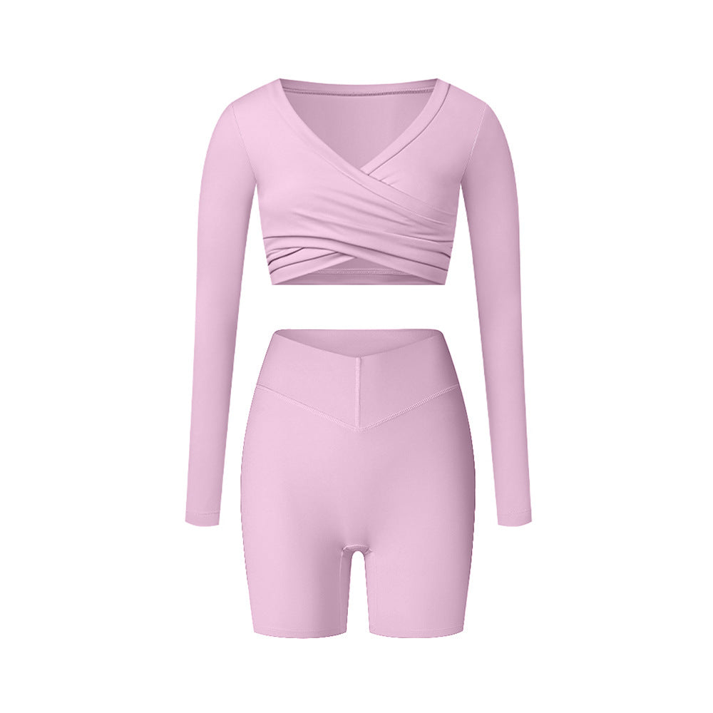 Women's Brushed Yoga Outfit Set