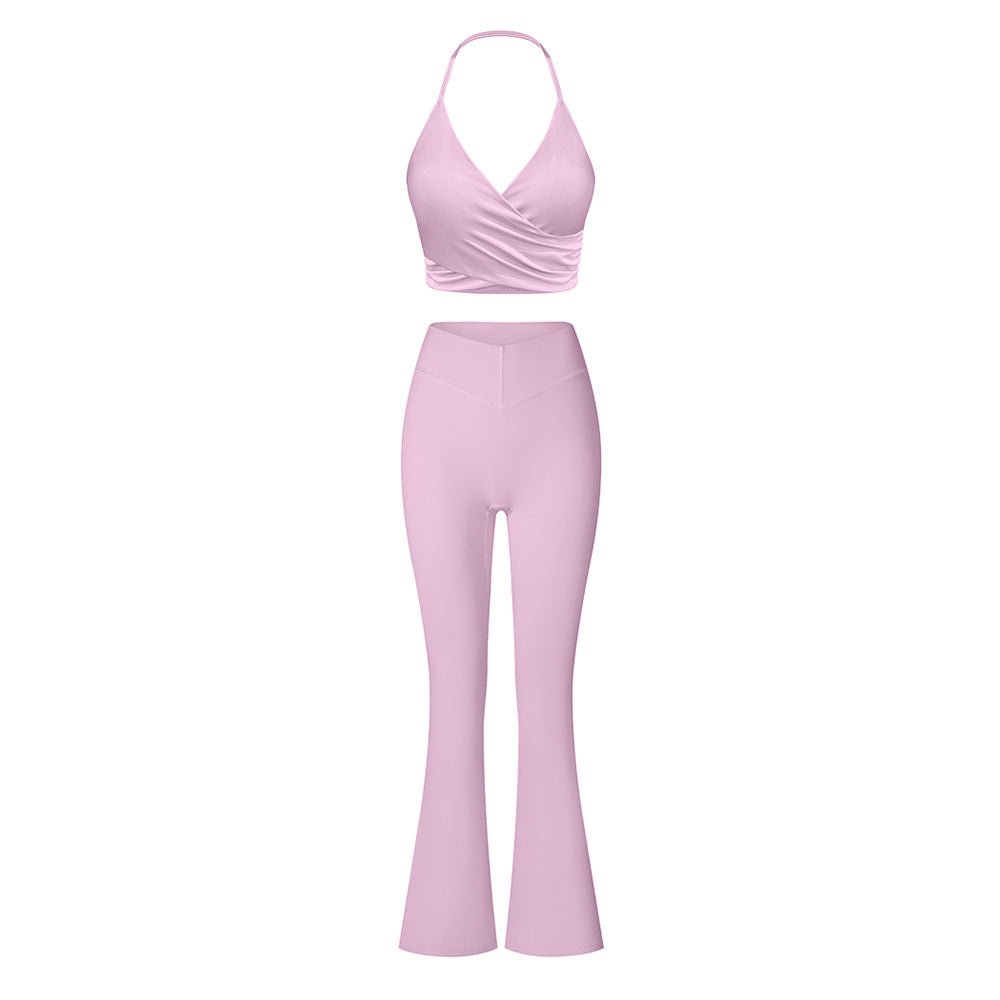 Women's Brushed Yoga Outfit Set
